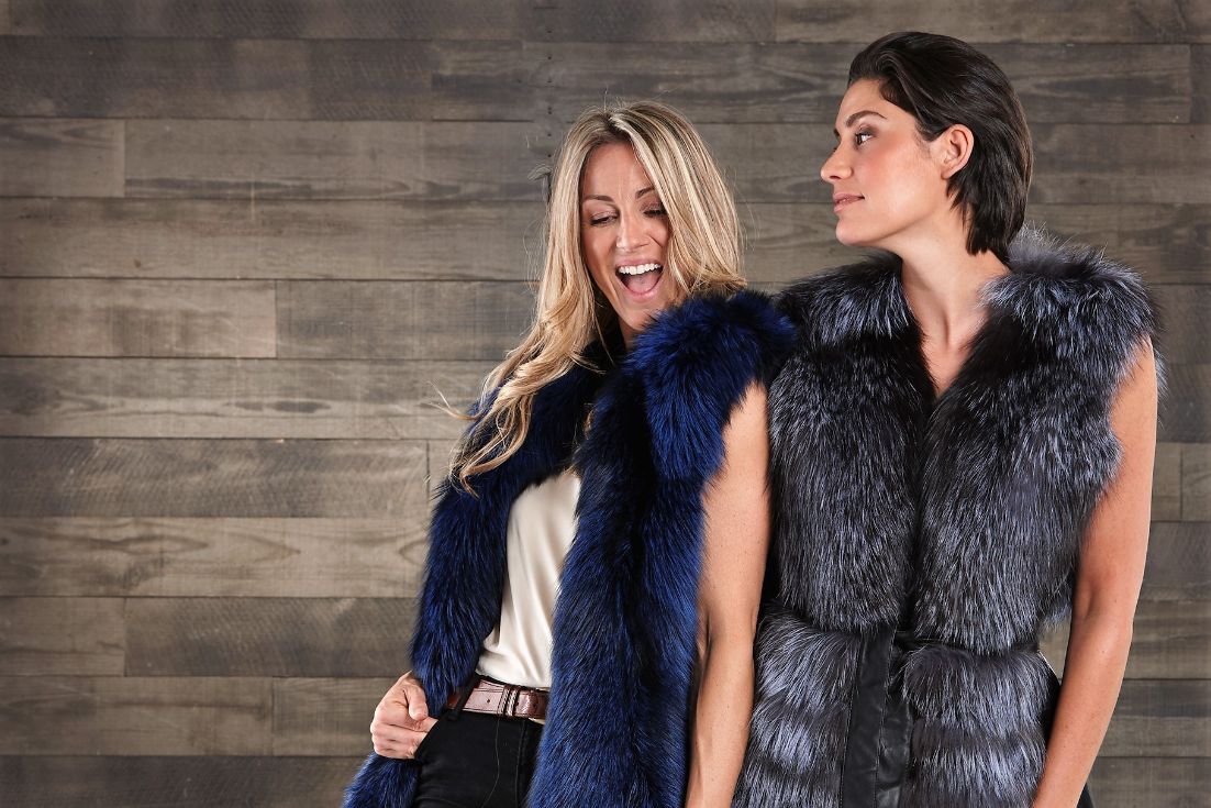 Fox Fur Vests | The Fur Store