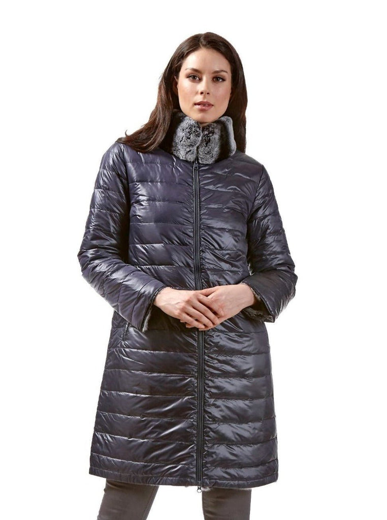 Rex Rabbit Diagonal Jacket 84300 – MARC KAUFMAN FURS